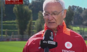 Ranieri deixou a Roma louca